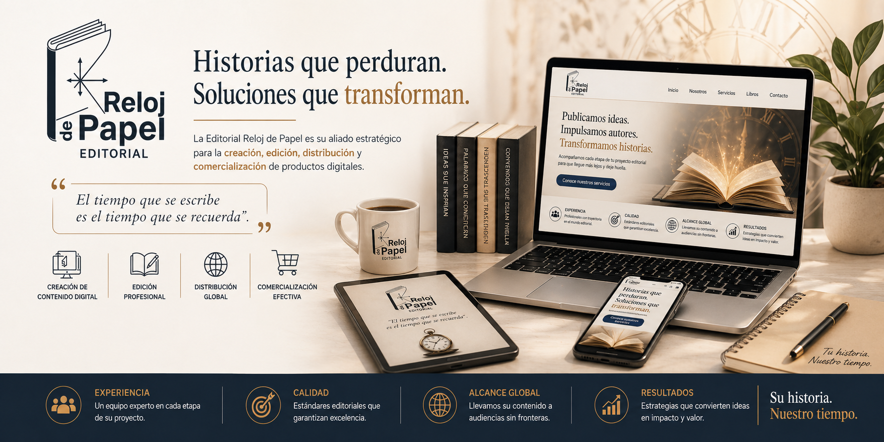 Reloj de Papel – Productos Digitales de Calidad